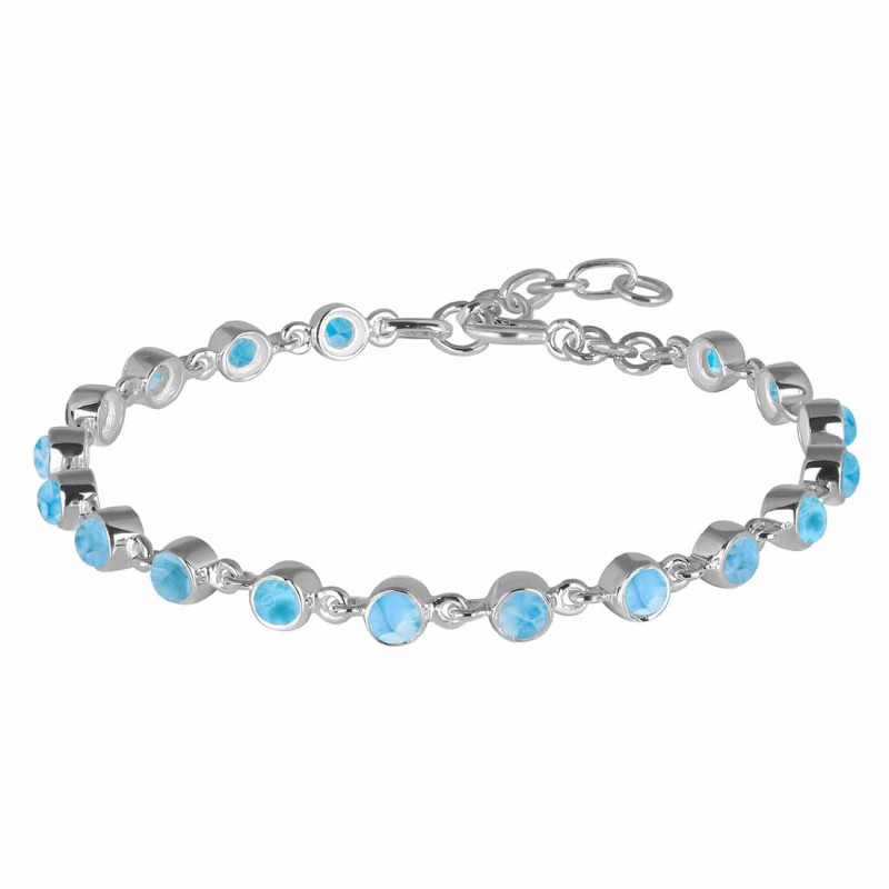 Larimar Bracelet LAR-RDB-116-CAB.