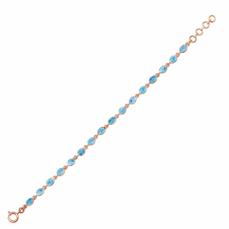 Larimar Bracelet LAR-RDB-117-CAB.