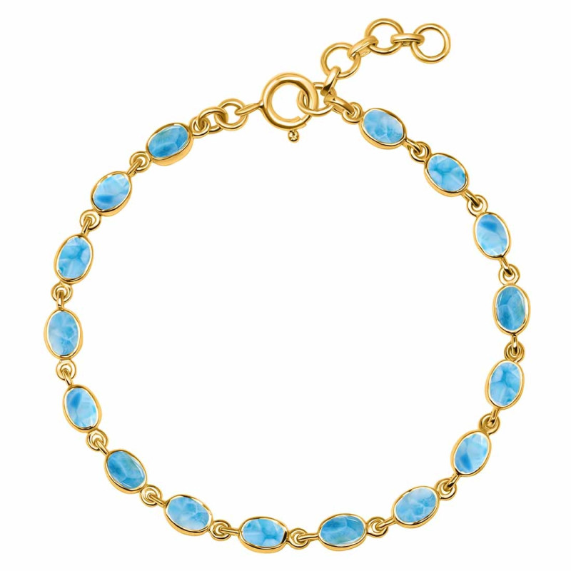 Larimar Bracelet LAR-RDB-117-CAB.