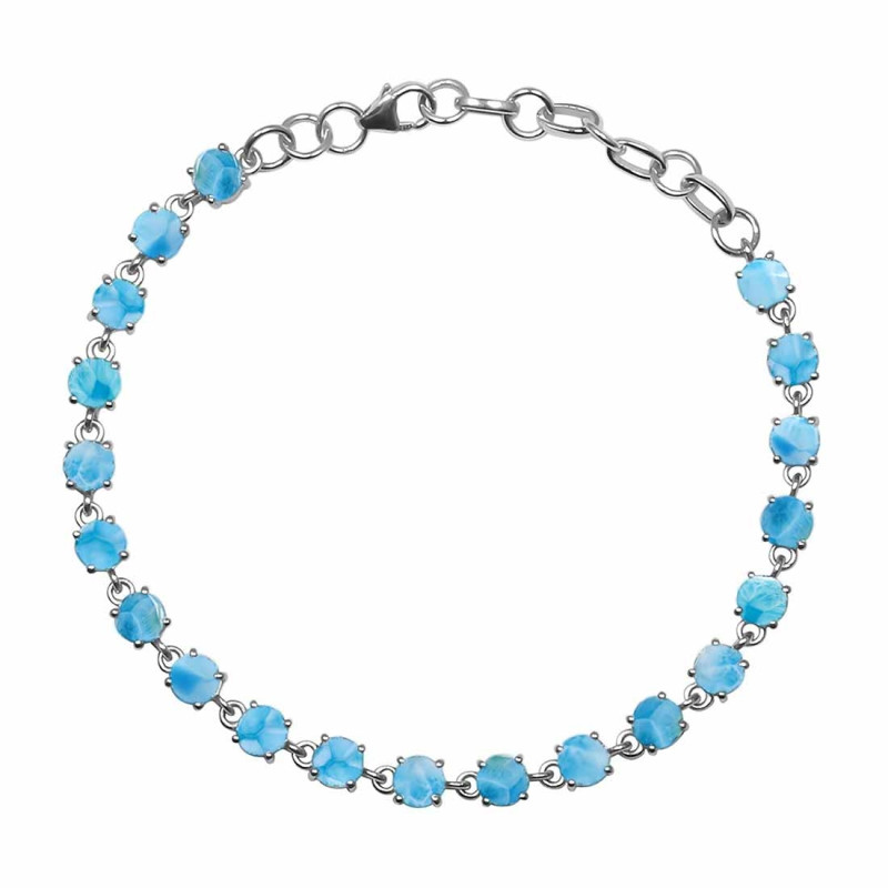 Larimar Bracelet LAR-RDB-74-CAB.