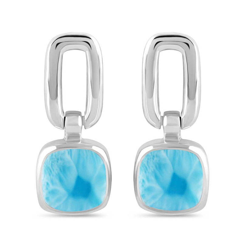 Larimar Earring