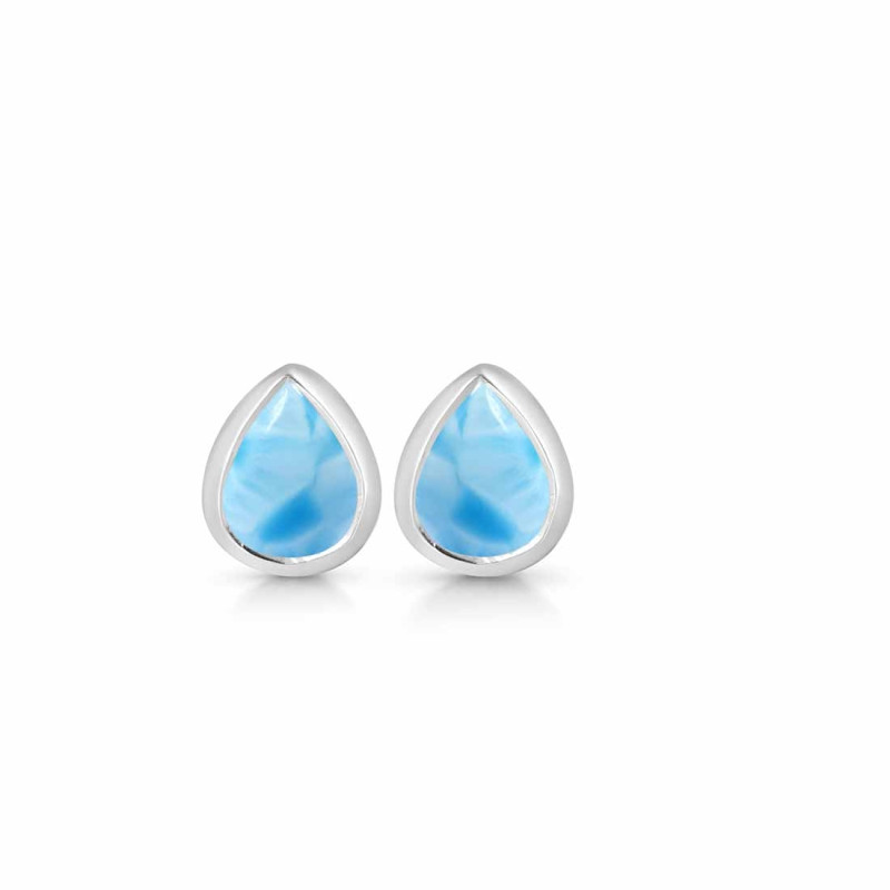 Larimar Stud Earring LAR-RDE-1105.