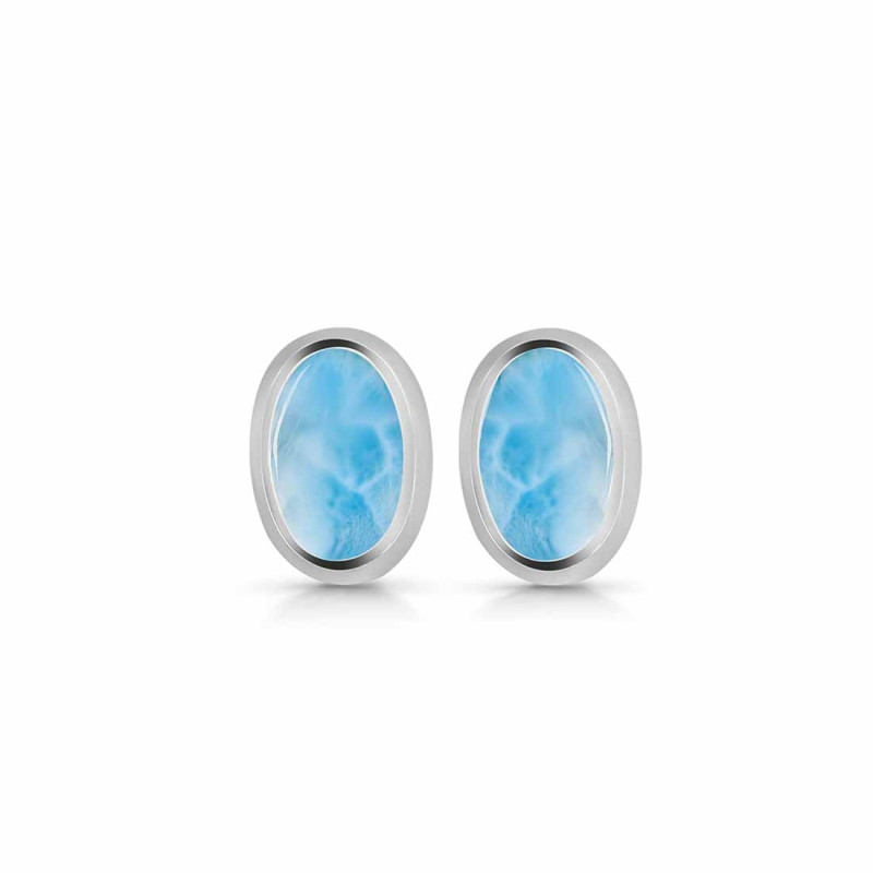 Larimar Stud Earring LAR-RDE-1108.