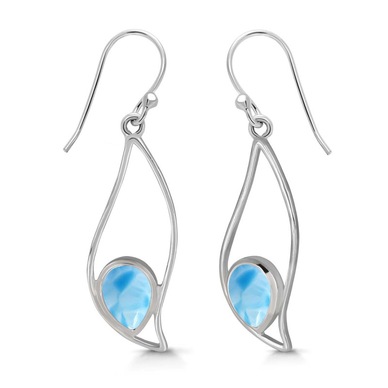 Larimar Earring