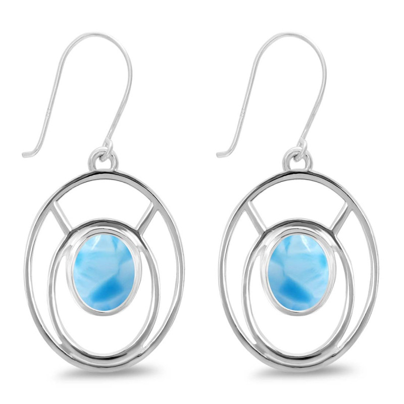 Larimar Earring