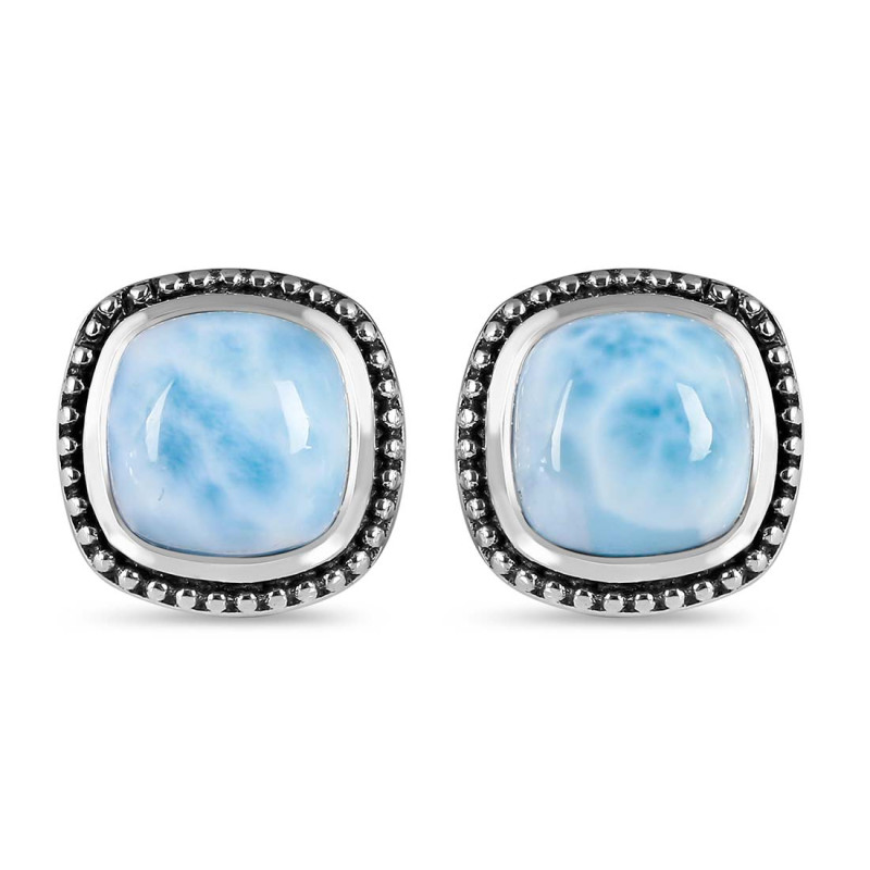 Larimar Stud Earring LAR-RDE-115.
