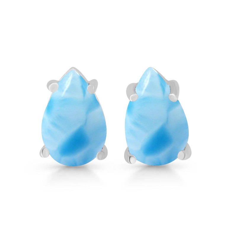 Larimar Stud Earring LAR-RDE-1207.