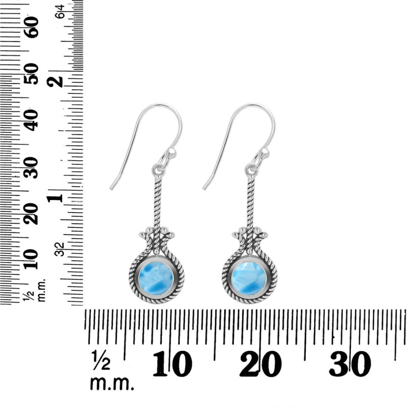 Larimar Earring LAR-RDE-148.