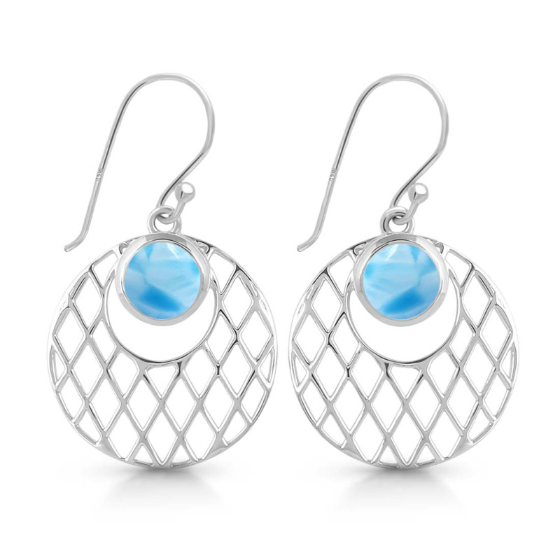 Larimar Earring