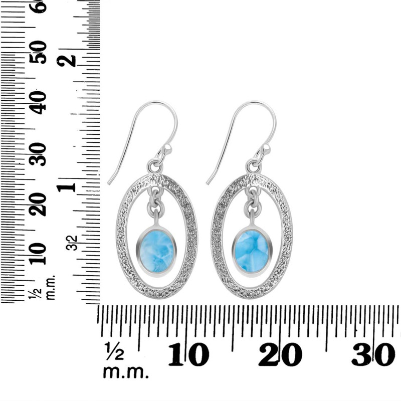 Larimar Earring LAR-RDE-159.