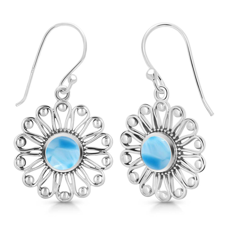 Larimar Earring