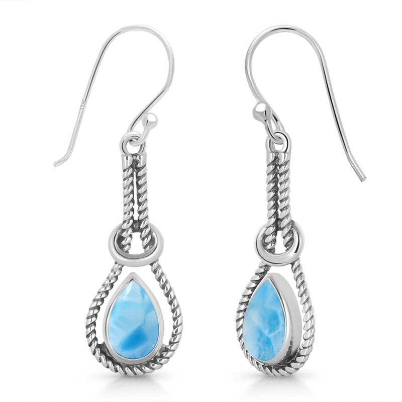 Larimar Earring