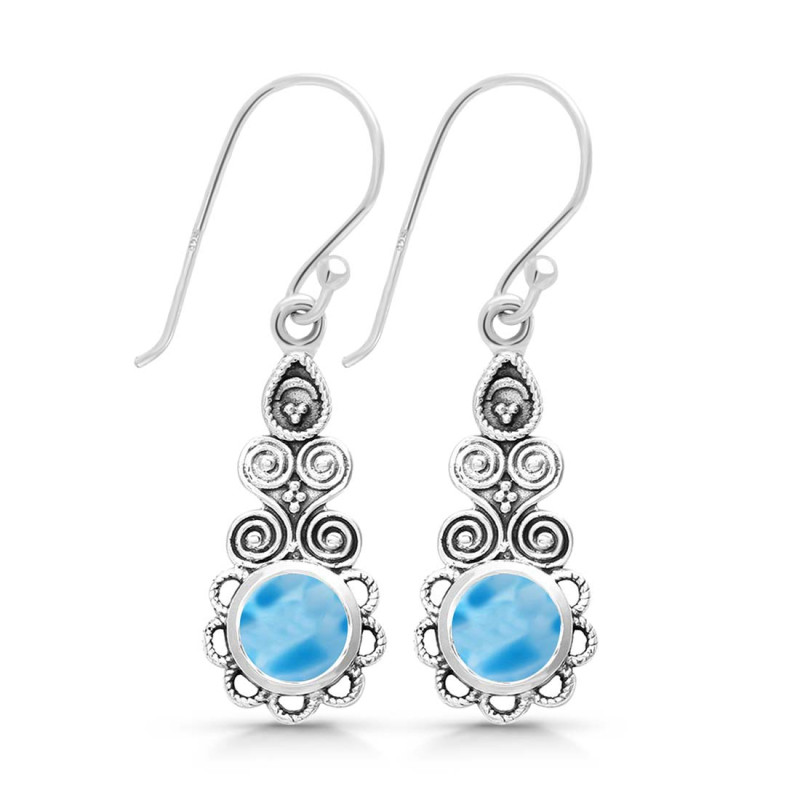 Larimar Earring
