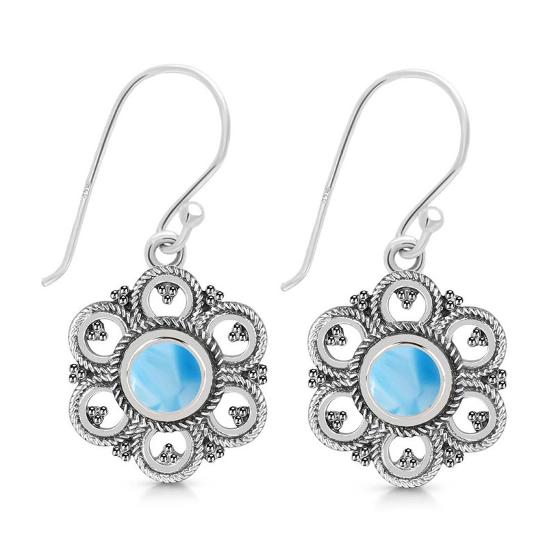 Larimar Earring LAR-RDE-204.