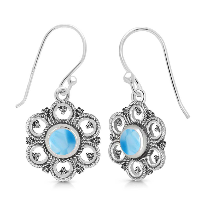Larimar Earring