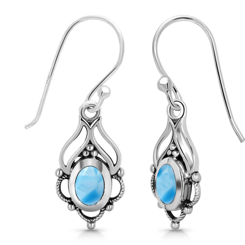 Larimar Earring