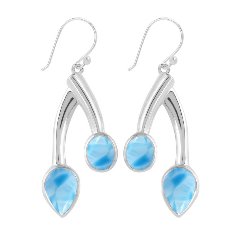 Larimar Earring