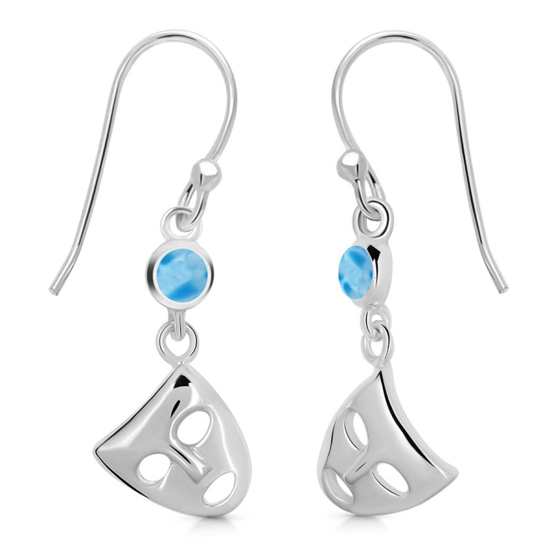 Larimar Earring