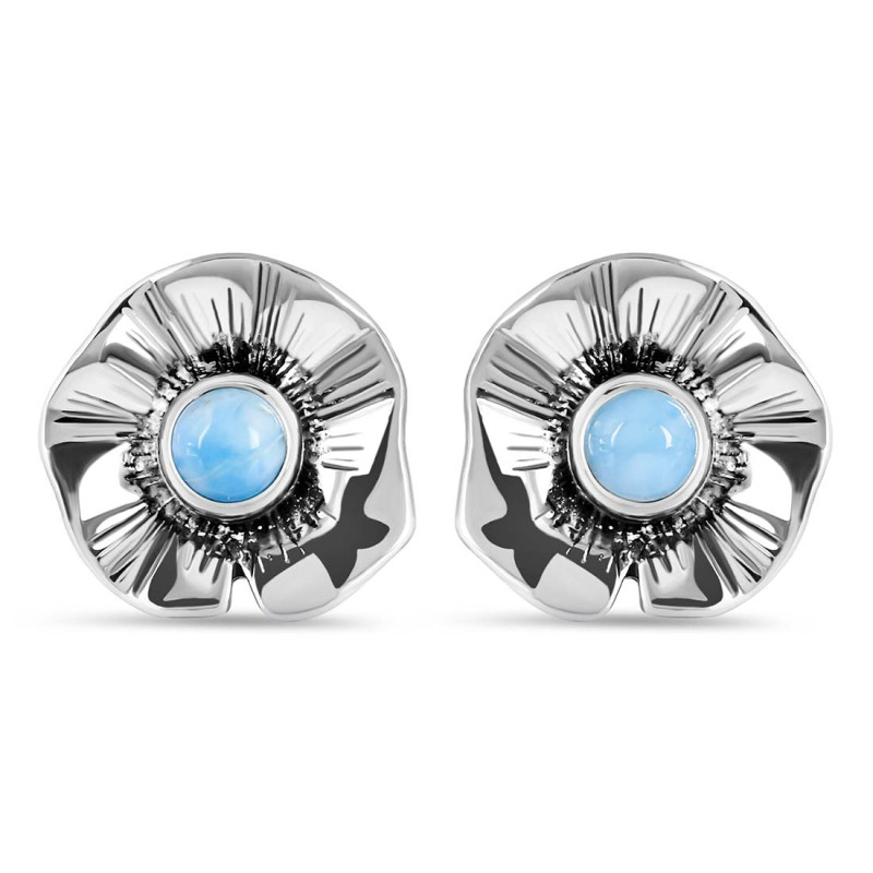 Larimar Stud Earring LAR-RDE-472.