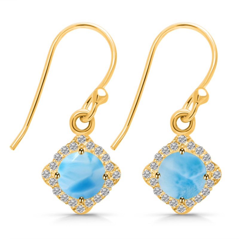 Larimar Jewelry Set  LAR-RDB-66-RDN-74-RDE-692.