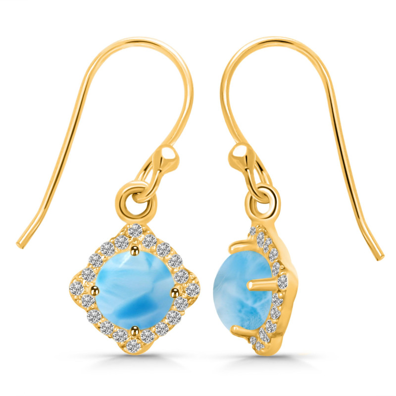 Larimar Jewelry Set  LAR-RDB-66-RDN-74-RDE-692.