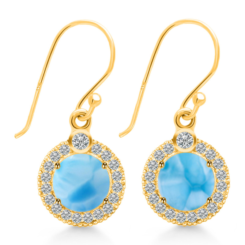 Larimar Jewelry Set  LAR-RDB-65-RDN-72-RDE-693.