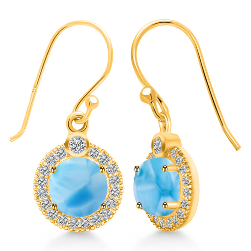 Larimar Jewelry Set  LAR-RDB-65-RDN-72-RDE-693.
