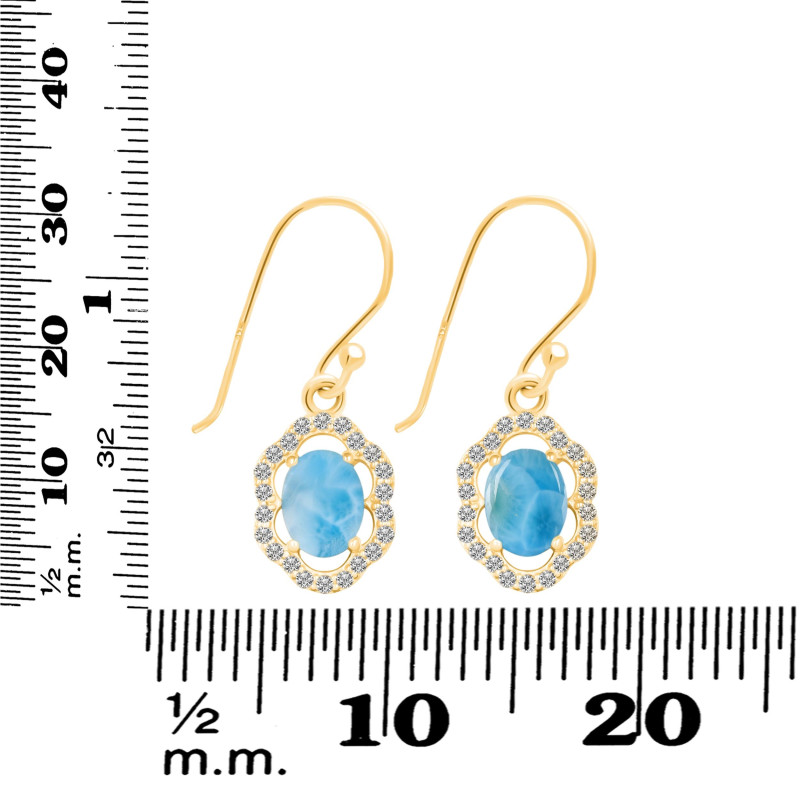 Larimar Jewelry Set  LAR-RDB-68-RDN-78-RDE-694.