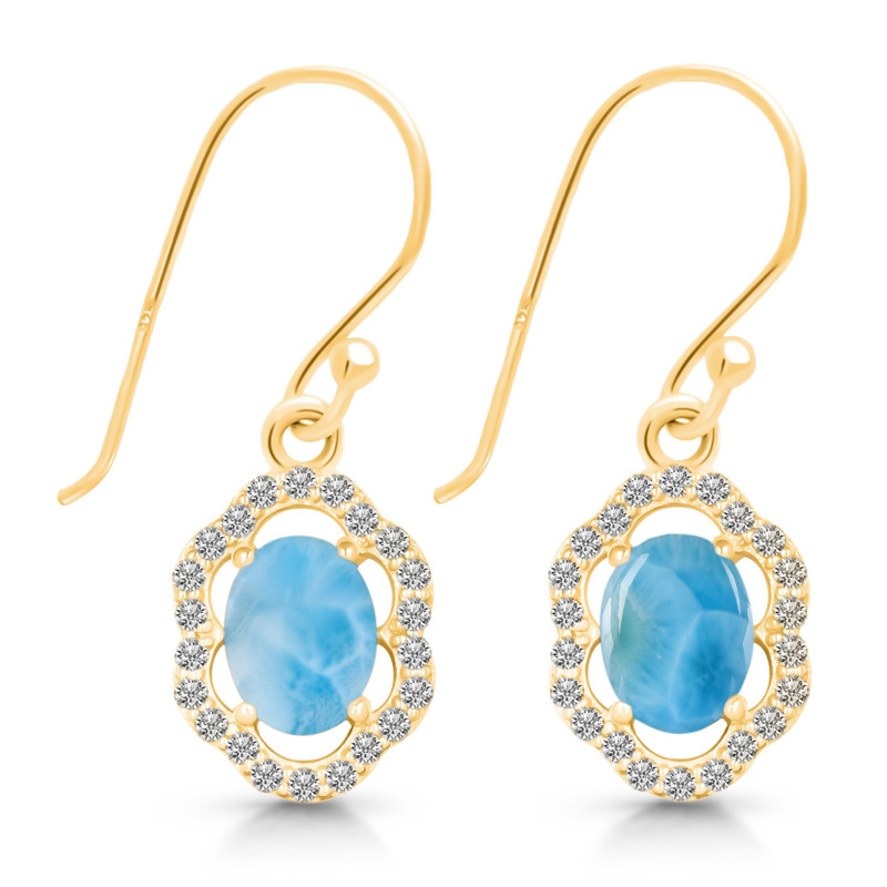 Larimar Jewelry Set  LAR-RDB-68-RDN-78-RDE-694.