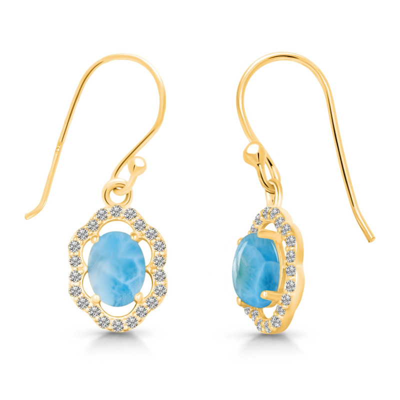 Larimar Jewelry Set  LAR-RDB-68-RDN-78-RDE-694.