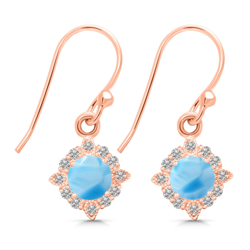 Larimar Jewelry Set  LAR-RDB-67-RDN-77-RDE-695.