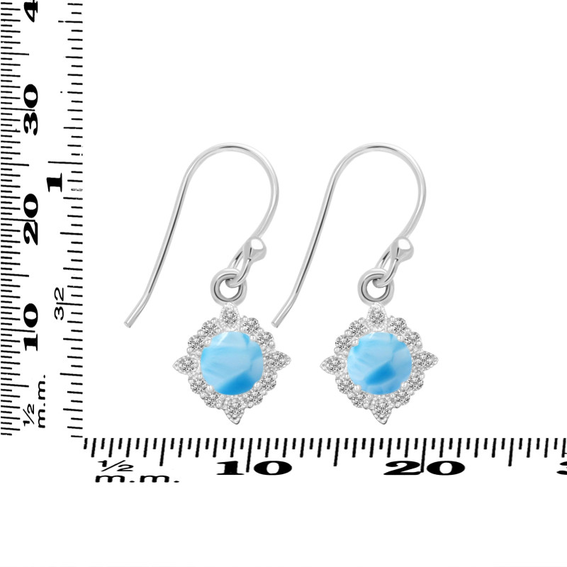 Larimar Jewelry Set  LAR-RDB-67-RDN-77-RDE-695.