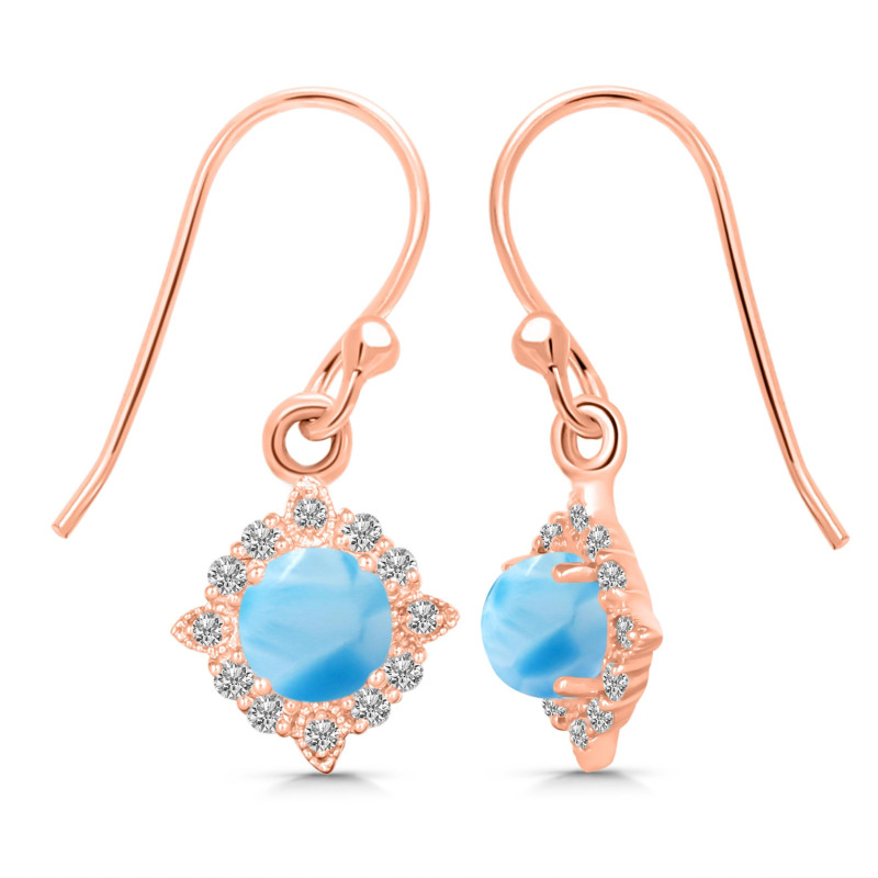 Larimar Jewelry Set  LAR-RDB-67-RDN-77-RDE-695.