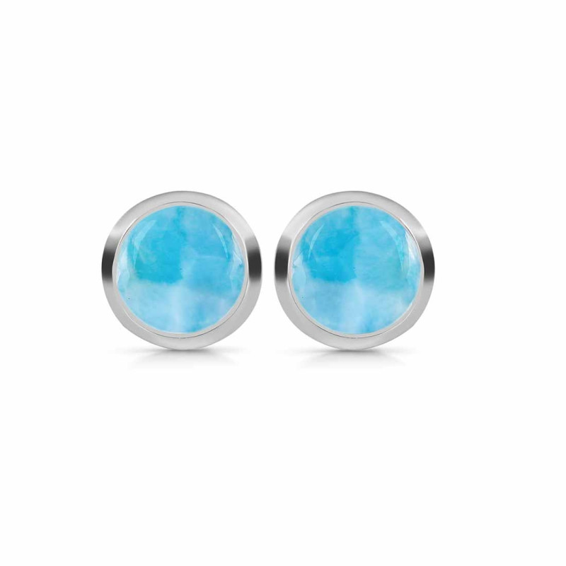 Larimar Stud Earring LAR-RDE-719.