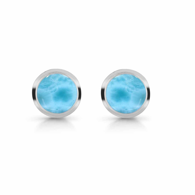 Larimar Stud Earring LAR-RDE-724.