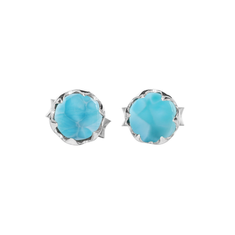 Larimar Stud Earring LAR-RDE-809.
