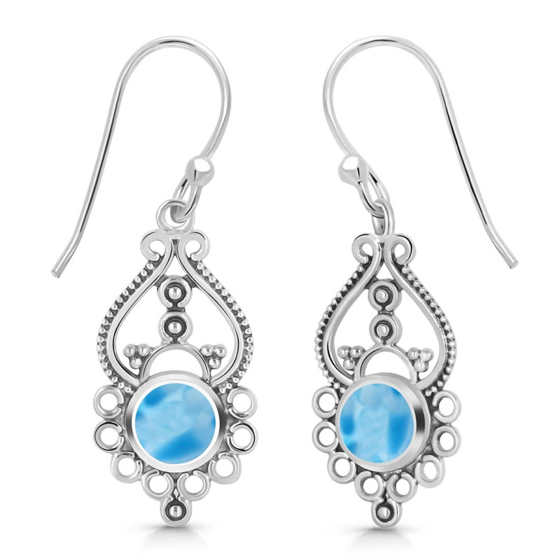 Larimar Earring