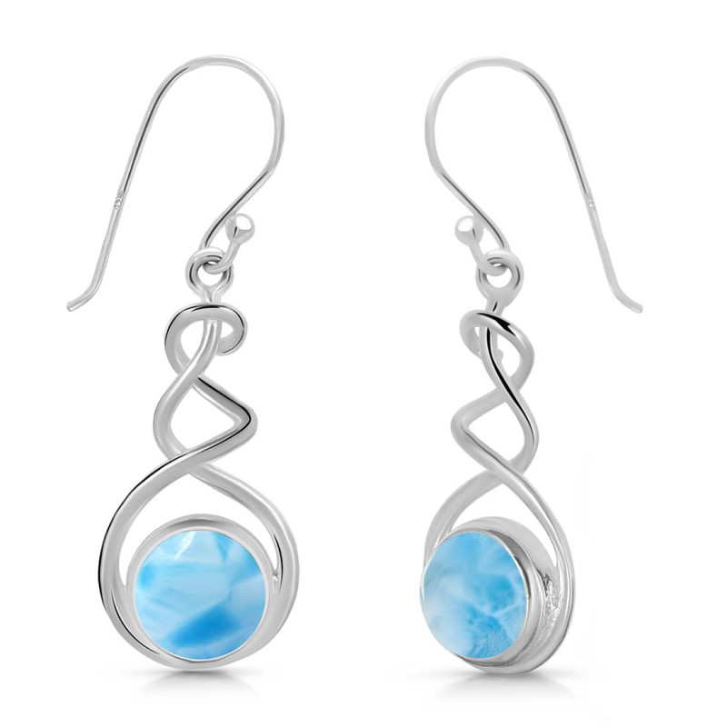 Larimar Earring