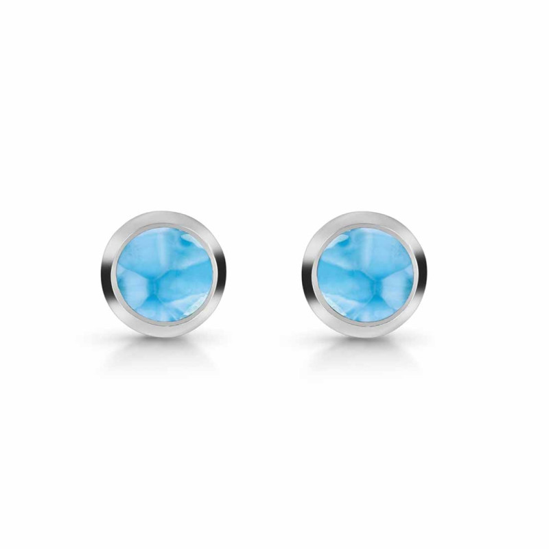 Larimar Stud Earring LAR-RDE-993.