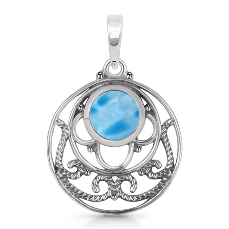 Larimar Pendant LAR-RDEP-84.