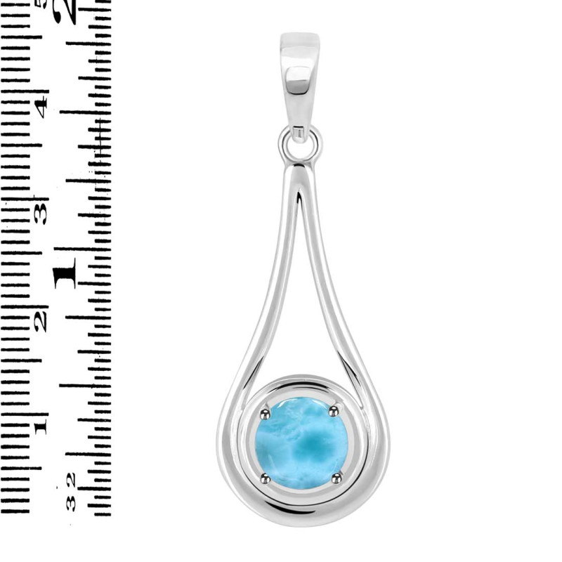 Larimar Pendant LAR-RDP-176.