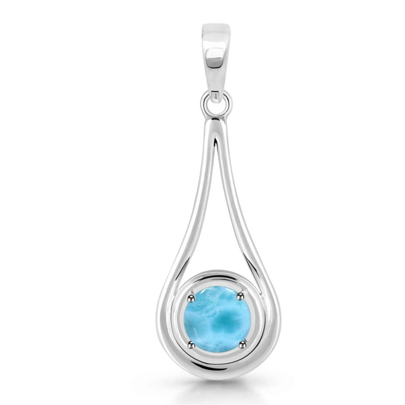 Larimar Pendant LAR-RDP-176.