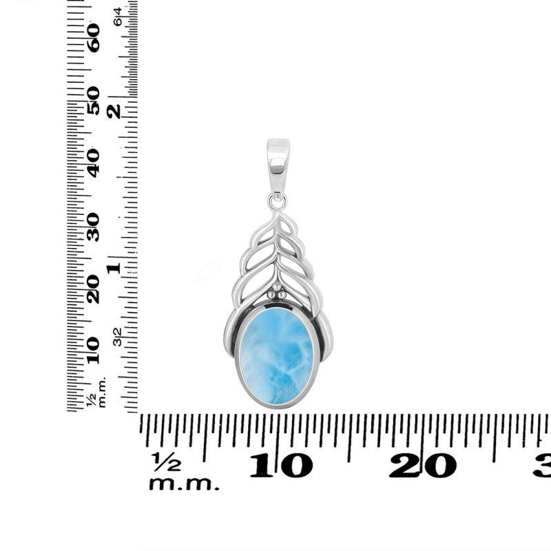 Larimar Pendant LAR-RDP-259.