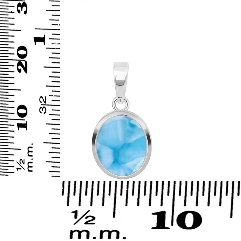 Larimar Pendant LAR-RDP-684.