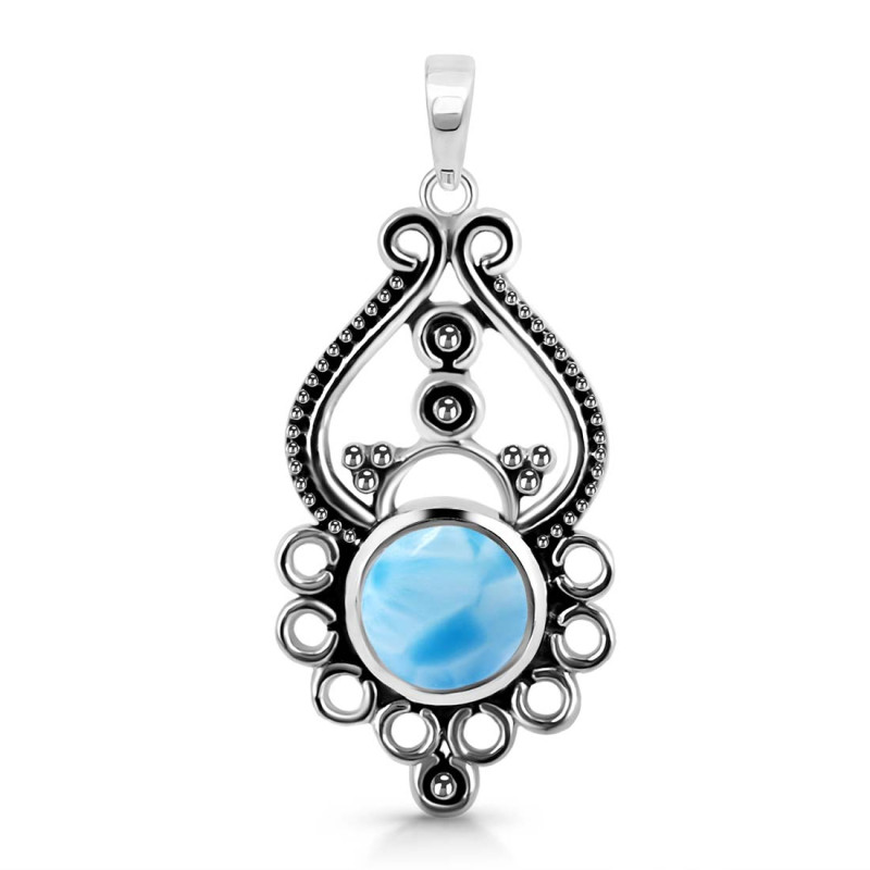 Larimar Pendant LAR-RDEP-90.