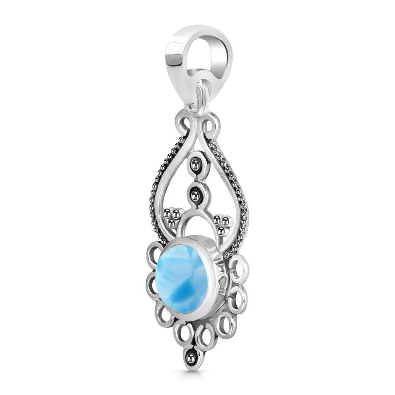 Larimar Pendant LAR-RDEP-90.
