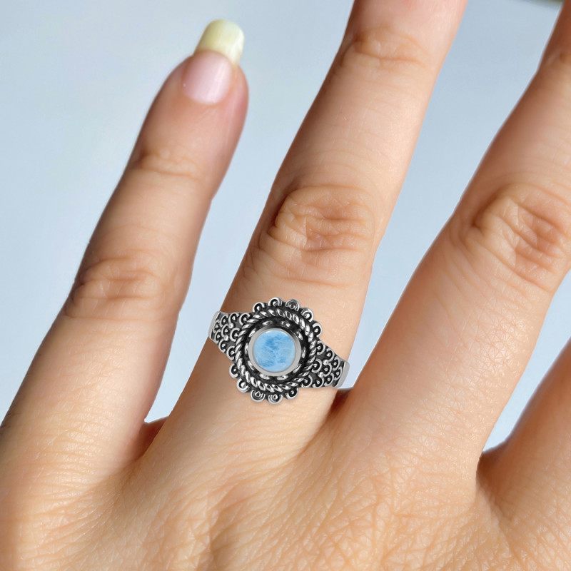 Larimar Ring LAR-RDR-1215.