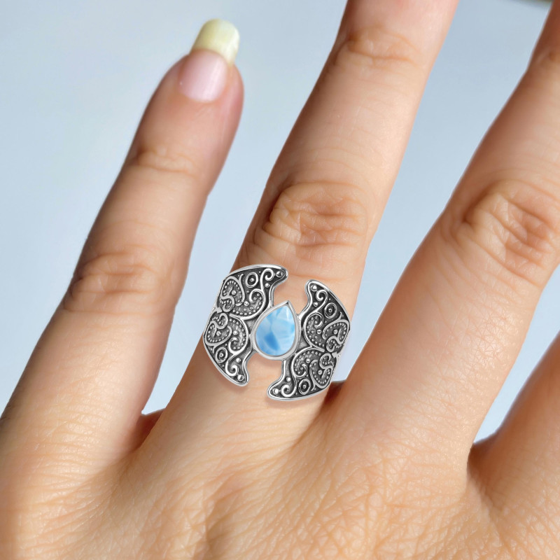 Larimar Ring LAR-RDR-1256.