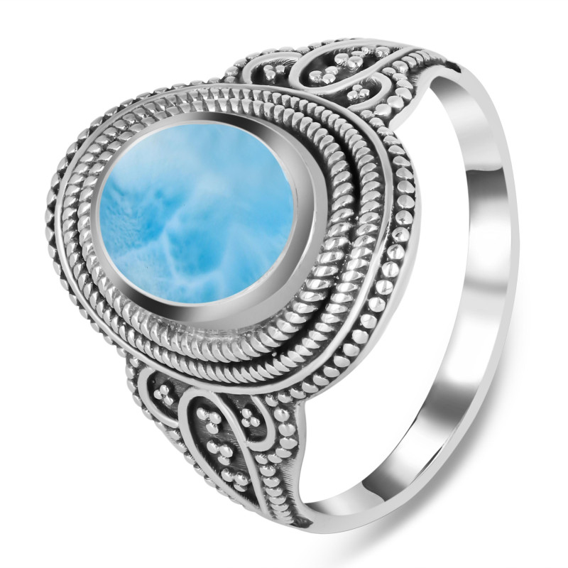 Larimar Ring