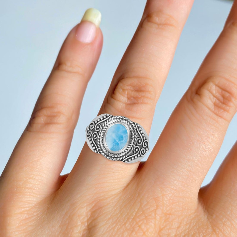 Larimar Ring LAR-RDR-859.